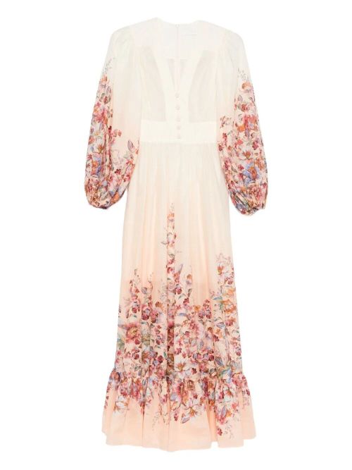Awaken Plunge Maxi Dress With Separate Slip