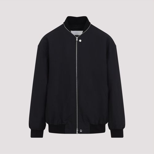 Zipped Bomber Jacket