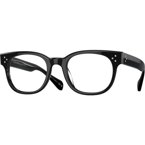 Oliver Peoples Unisex Oliver Peoples OV5545U AFTON 1731 Montature da vista Acetato Nero Trasparente Squadrata Normale