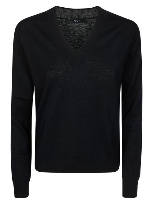 Women's Mini Sweater with V-Neck