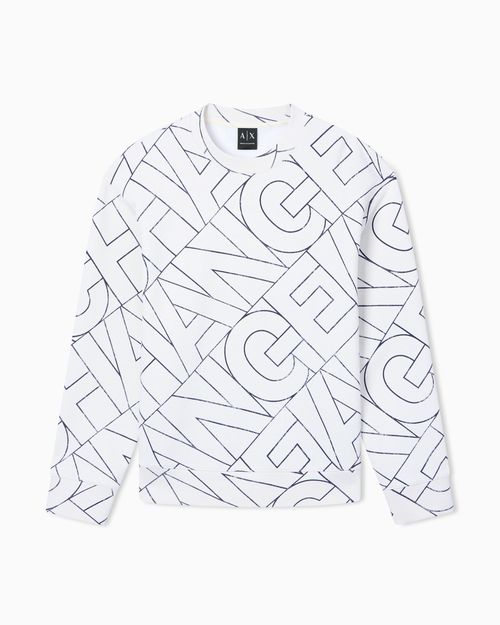 Cotton French terry sweatshirt