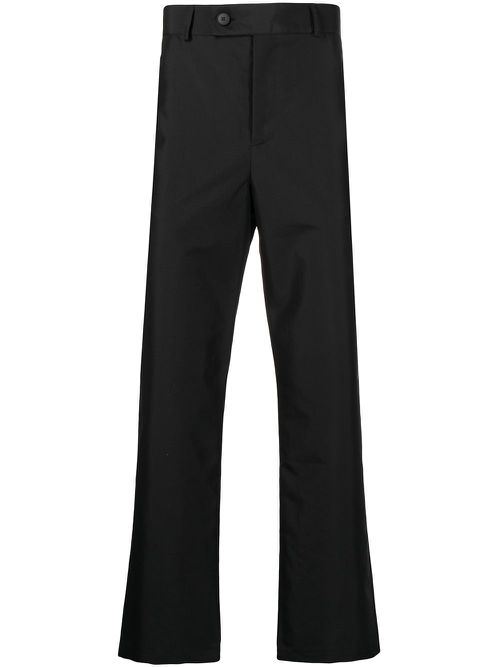 Crinkle tailored trousers - Black
