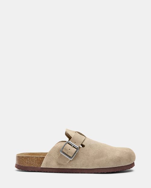 Steve Madden Men's Wilderr Slip-On Casual Shoes - Taupe Suede
