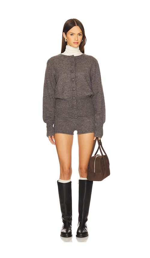 ALL THE WAYS SET MIT SHORTS BELLE in Grey. Größe S. Also in