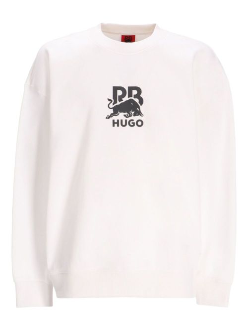 HUGO x Red Bull logo-printed sweatshirt - White