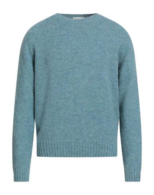 Man Sweater Turquoise Size 40 Alpaca wool, Merino Wool, Polyamide