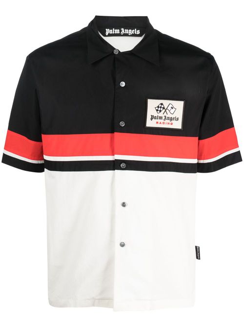 X Haas MoneyGram Racing Bowling shirt - Black