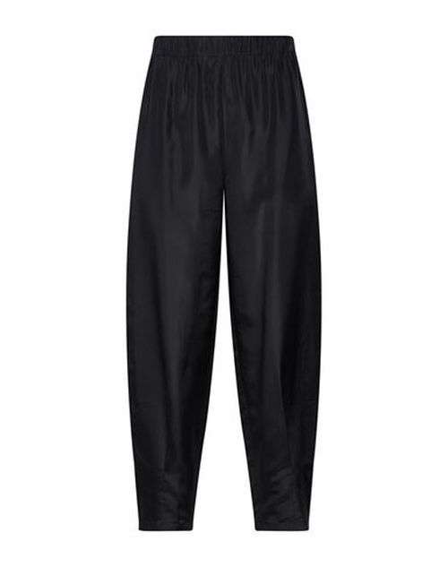 Woman Pants Black Size 8 Silk