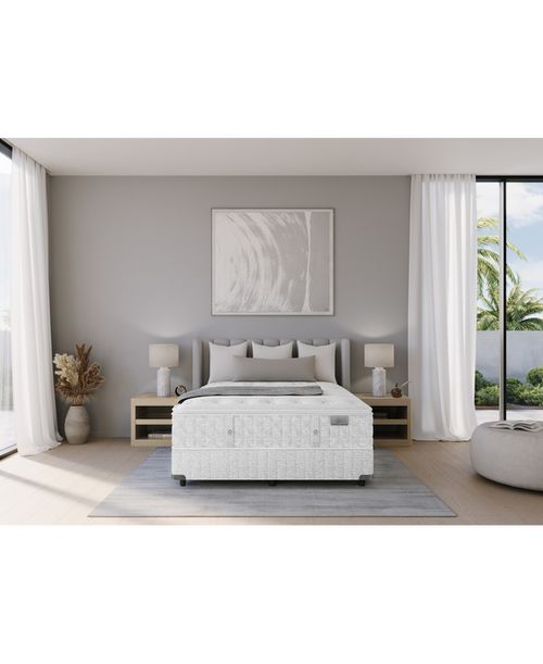 "by Aireloom Vitagenic Handmade CopperTech Silver ll 13.5"" Plush Luxetop Mattress-King"