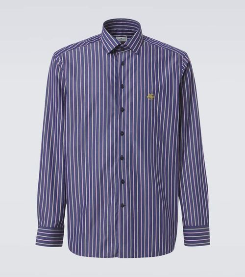 Striped cotton shirt