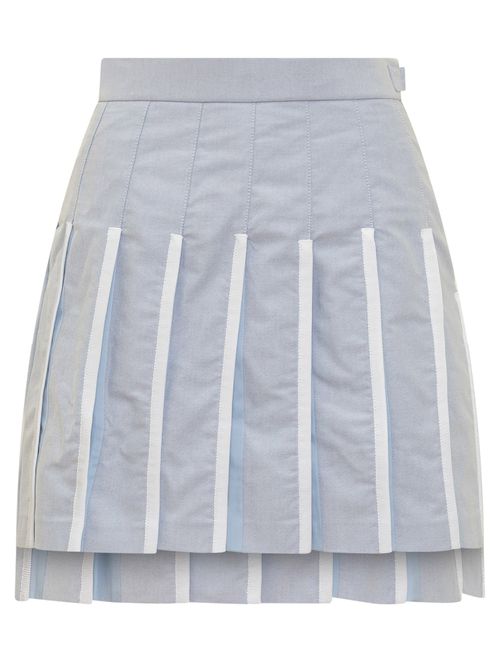Pleated Mini Skirt