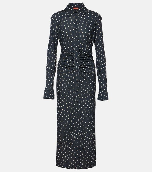 Claudia jersey shirt dress