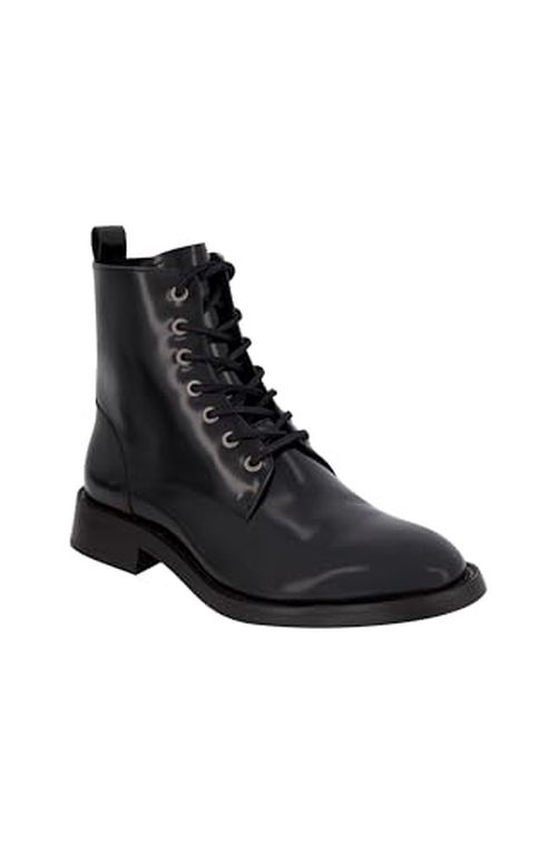 Karl Lagerfeld Paris Men's Side Zip Combat Boot