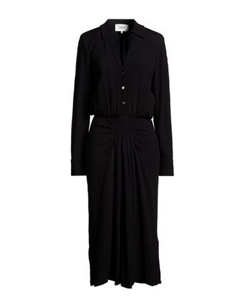 Woman Midi dress Black Size 1 Viscose, Elastane