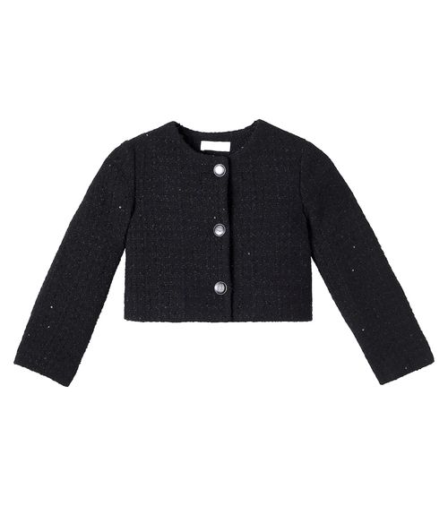 Sequined bouclé jacket