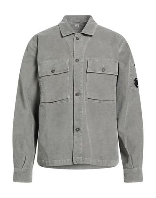 C. p. Company Man Shirt Grey Size L Cotton, Elastane