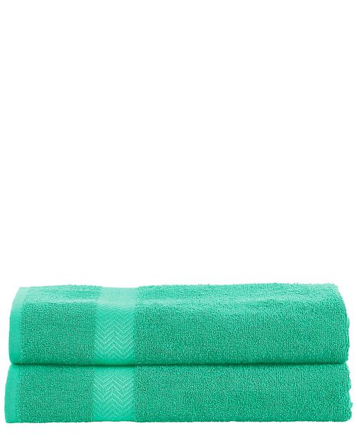 Eco-Friendly Absorbent 2pc Bath Cotton Sheet Set