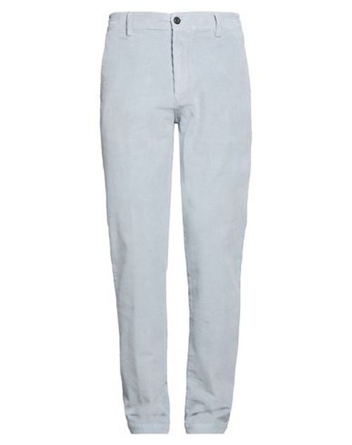 Man Pants Light blue Size 34 Cotton, Elastane
