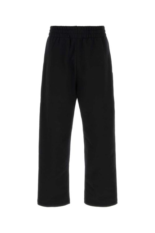 Black Cotton Joggers