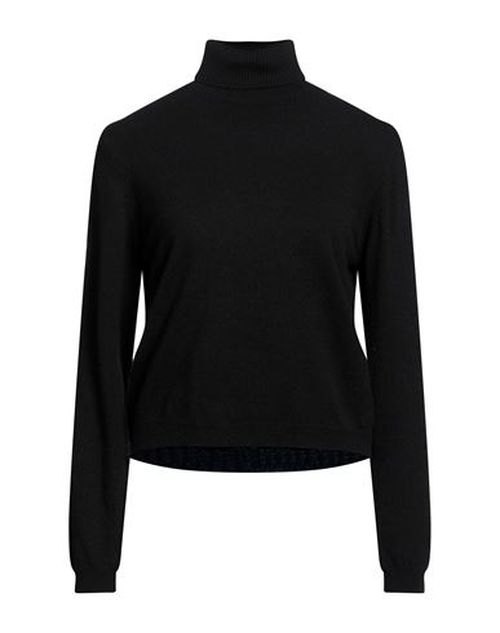 Woman Turtleneck Black Size M Wool, Viscose, Polyamide, Cashmere