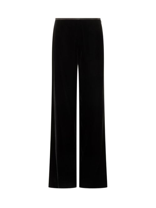 Velvet Tapered Trousers