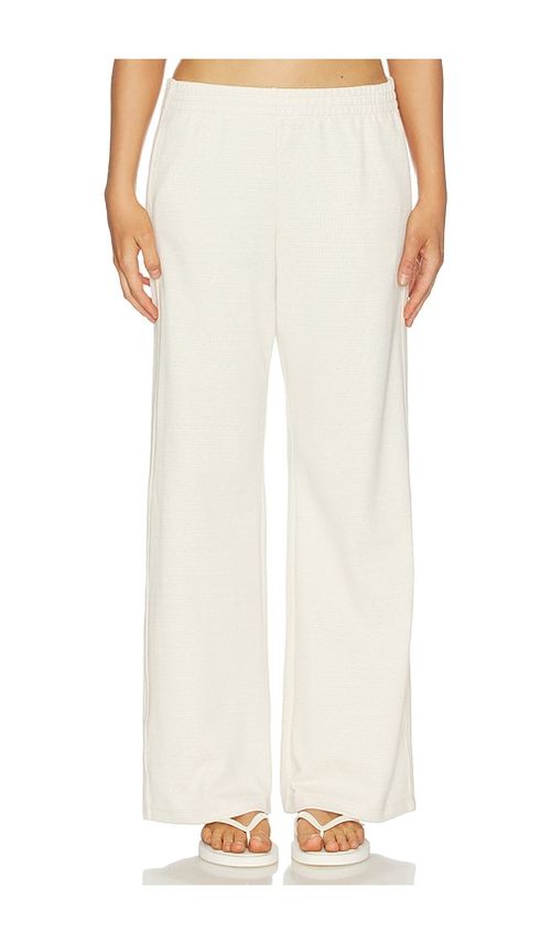 THE UPSIDE Navar Marnie Wide Leg Pant in Cream. - S also in XS