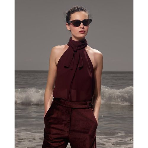 Nysa Top - Burgundy