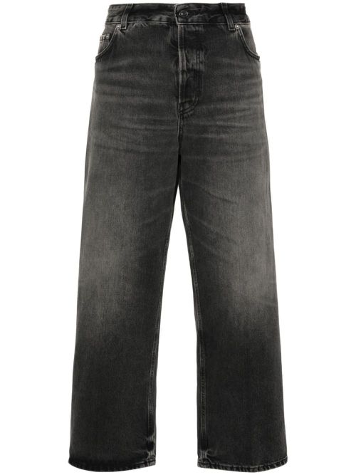 Betty mid-rise cropped jeans - Black