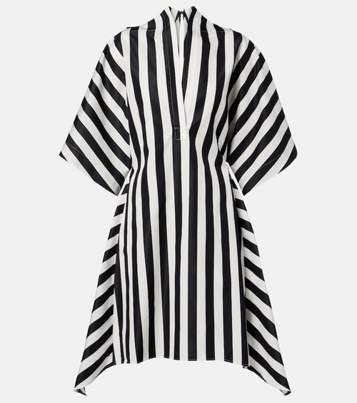 Moisson striped cotton and silk tunic