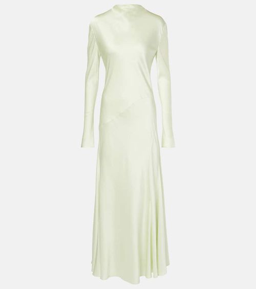 Tove Raquel Silk-Blend Maxi Dress