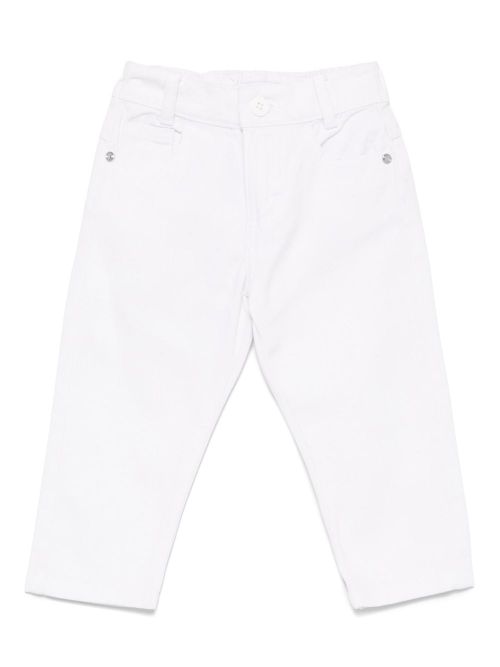 TRUSSARDI JUNIOR cotton jeans - White