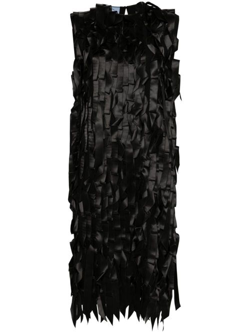Ribbon-Detail Midi Dress