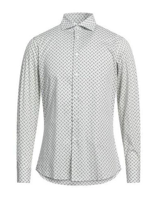 Man Shirt White Size 17 Cotton