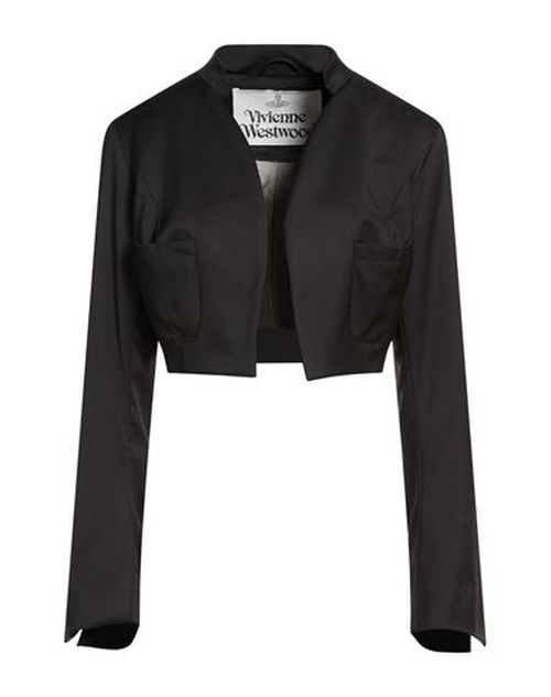Woman Jacket Black Size 6 Virgin Wool