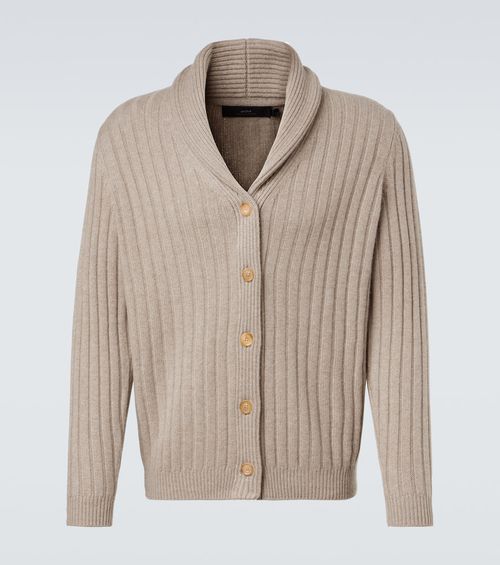 Mr Denver ribbed-knit cashmere cardigan