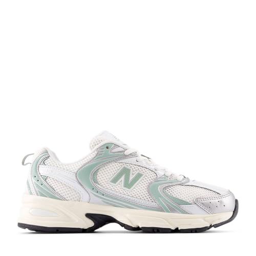New Balance 530 Men's Shoes, Pink Moon/Washed Burgundy/Harbor Grey