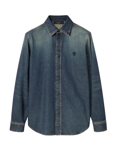 Cotton Denim Shirt