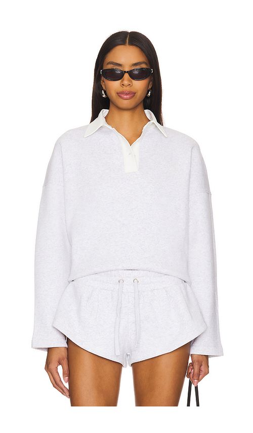 Port de Bras PULL SOFIA en Light Grey. L. Also en