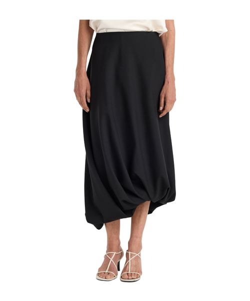 Twisted Midi Skirt
