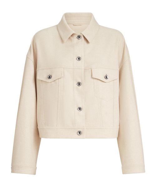 Monili-embellishment jacket