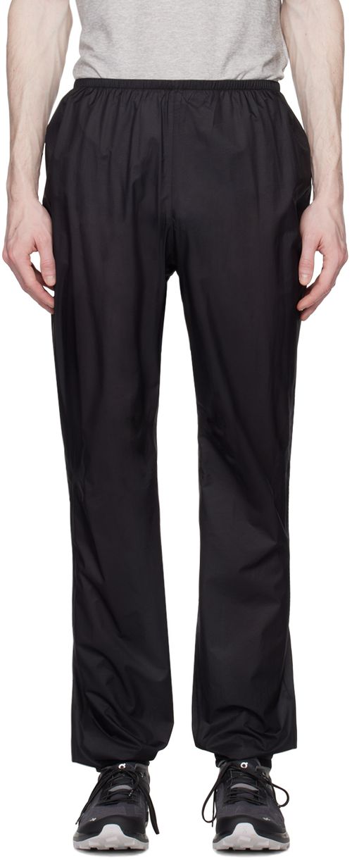 Black ultra track pants