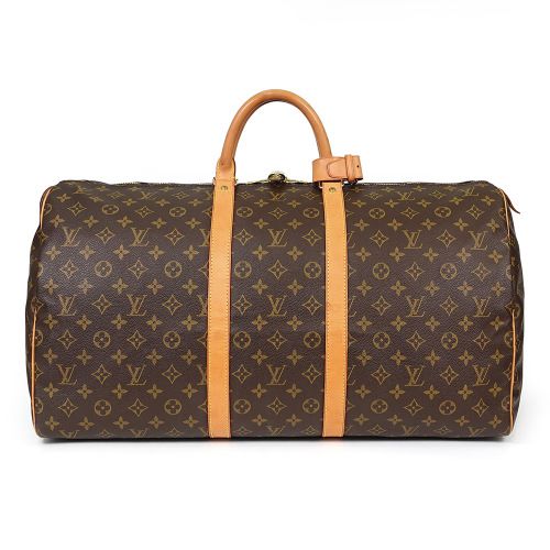 1990 pre-owned Keepall 55 travel bag - Brown