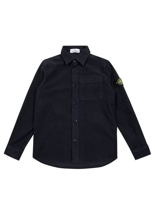 Mini Overshirt with Logo for Kids