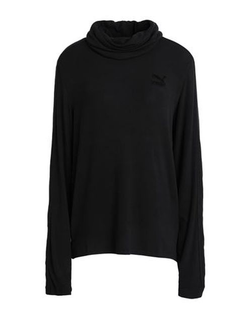 Luxe Sport T7 Fine Rib Longsleeve Woman T-shirt Black
