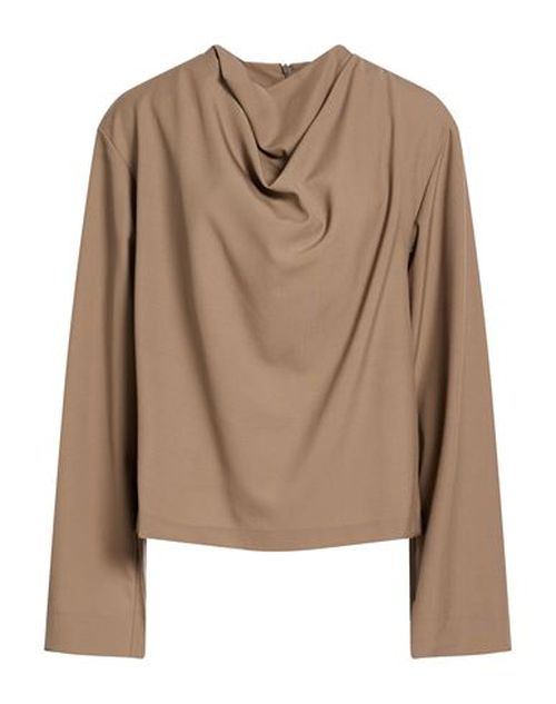 Róhe Woman Top Khaki Size 6 Virgin Wool