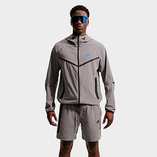 Men's Tech Dri-FIT Woven Full-Zip Windrunner Jacket in Pencil Point/Pencil Point/Blue Crystal