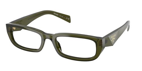 Prada PR B05V 19Z1O1 Women’s Eyeglasses Green Size 52 - Blue Light Block Available