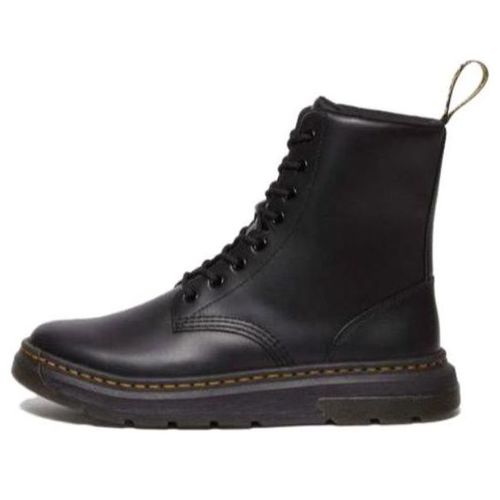 Crewson Classic Leather Everyday Boots 'Black'