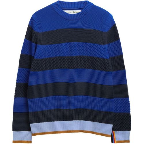 X Barbour Paul Smith Southwold striped crew neck sweater