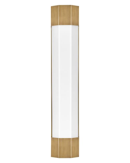 Heritage Brass LED Wall Sconce from the Facet Collection